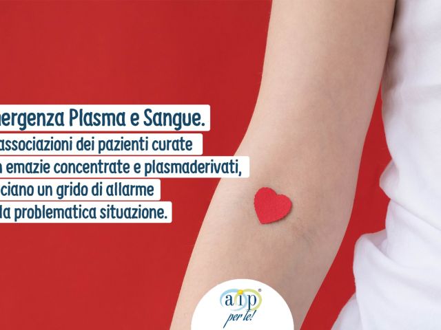 emergenza sangue e palsma