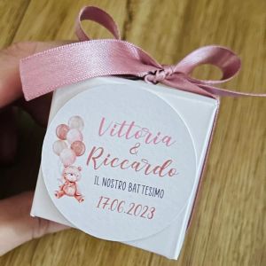 Scatolina confetti Bianca