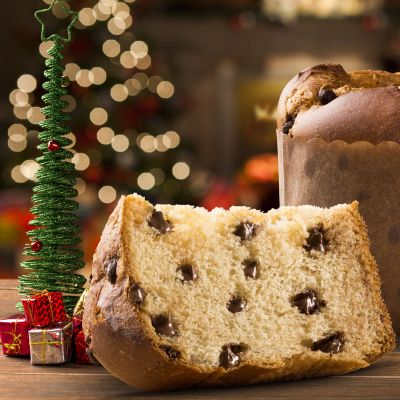 Panettone solidale al cioccolato